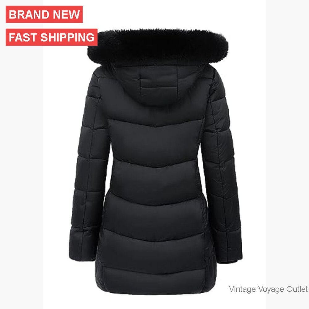 Winter Down Puffer Jacket Hooded Windproof Waterp… - image 2